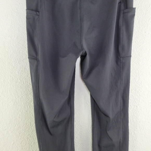 Spyder Active Black leggings pockets Large - Picture 4 of 8
